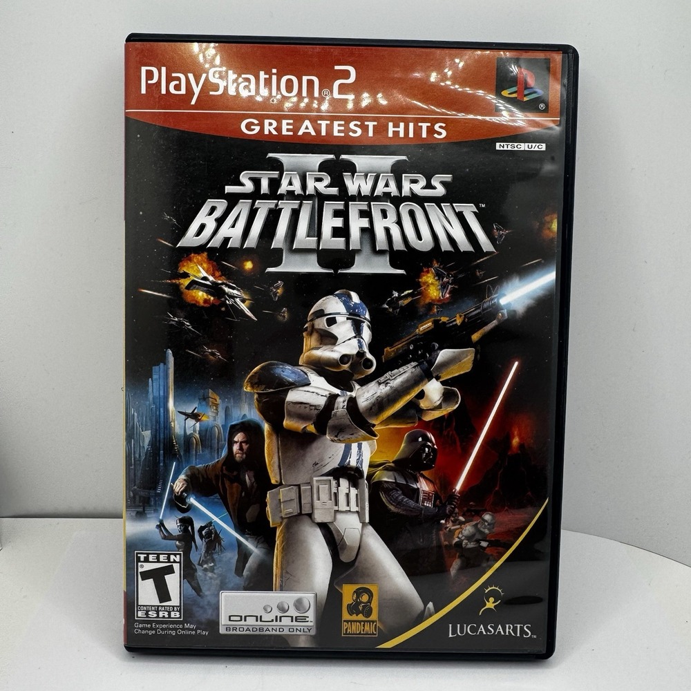 Star Wars Battlefront II | PlayStation 2 PS2